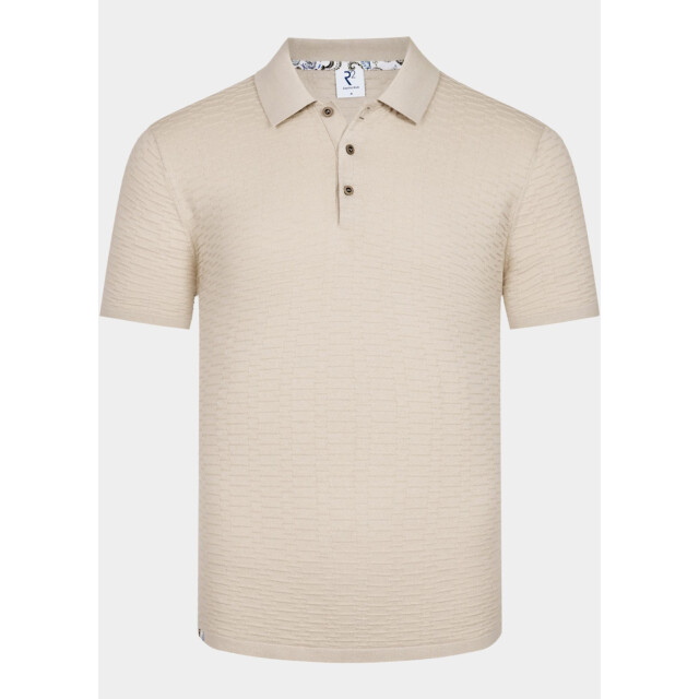 R2 Amsterdam Polo heren knitted polo 128.knitpolo.002/045 209913 large