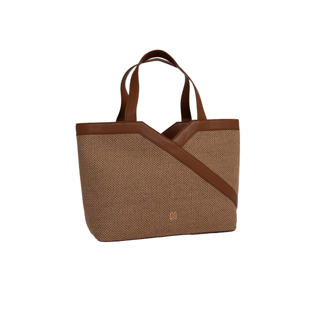 Nikkie Reasi raffia shopper 67255 large