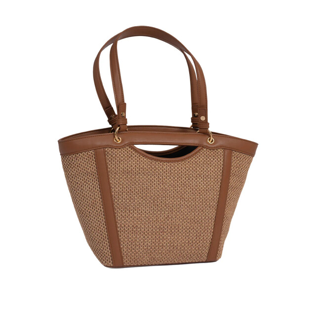 Nikkie Reasi raffia shopper 67255 large