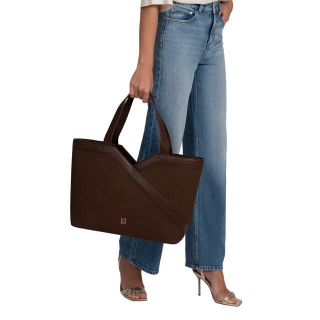 Nikkie Alvino canvas shopper 67257 large