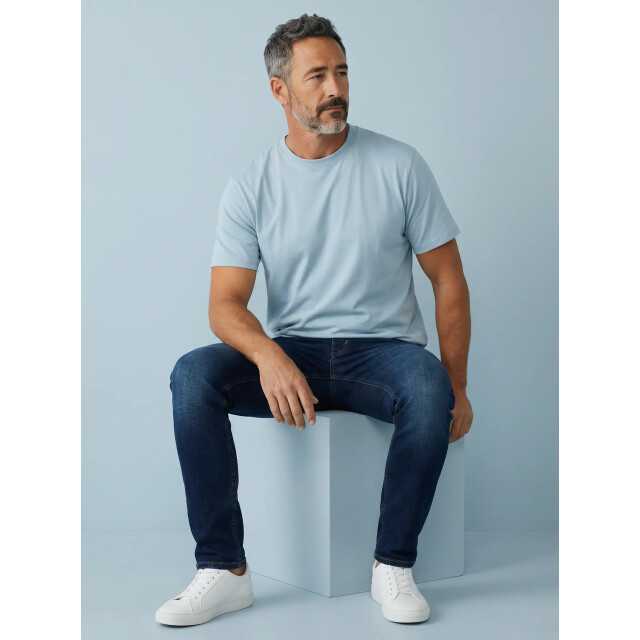 True Rise Oversized t-shirt effen t-shirt MD-6530-10 large