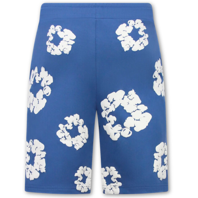 Enos Bloemen zomerset bloemen pak met short twinset SET: QQ-1770 large