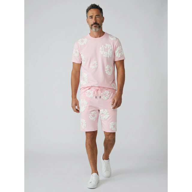 Enos Bloemen print zomerset bloemen pak met short twinset SET: QQ-1770 large
