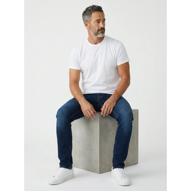 True Rise Oversized t-shirt effen t-shirt MD-6530-2 large