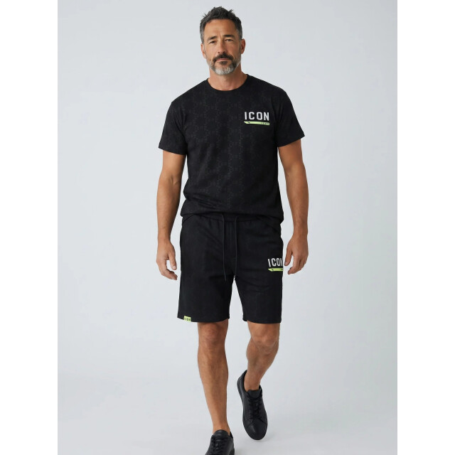 True Rise Zomerset icon oversized t-shirt en short SET: QQ-2096 large