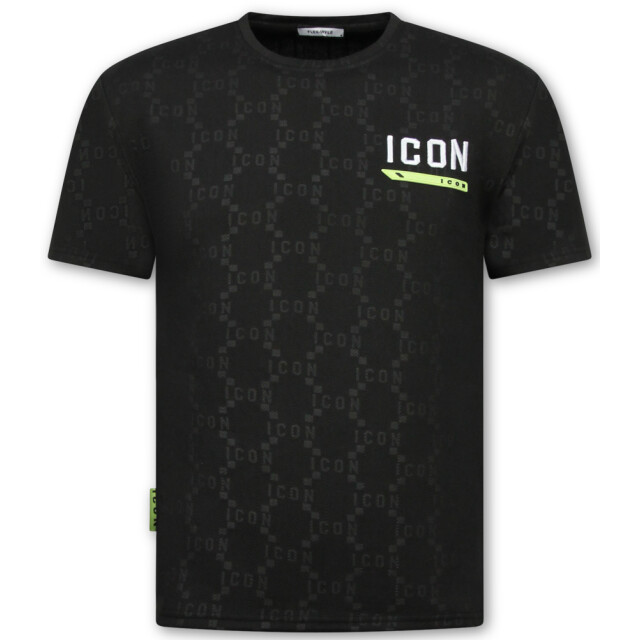 True Rise Zomerset icon oversized t-shirt en short SET: QQ-2096 large