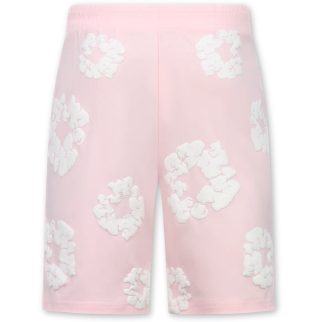 Enos Bloemen print zomerset bloemen pak met short twinset SET: QQ-1770 large