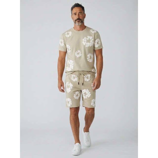 Enos Bloemen print zomerset bloemen pak met short twinset SET: QQ-1770 large