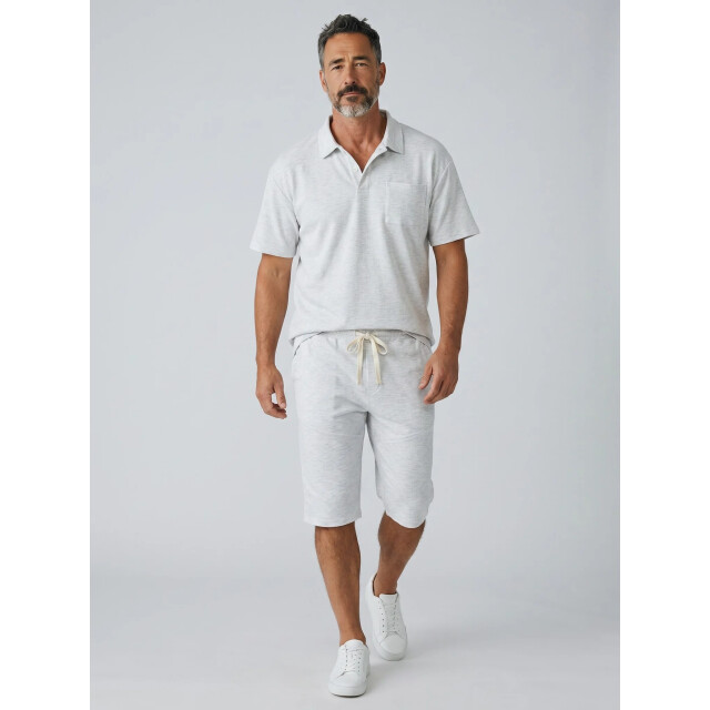 Enos Zomerset ribbed oversized polo shirt SET: F-5828 large