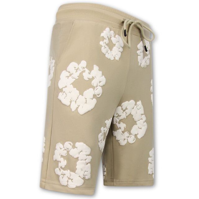 Enos Bloemen print zomerset bloemen pak met short twinset SET: QQ-1770 large