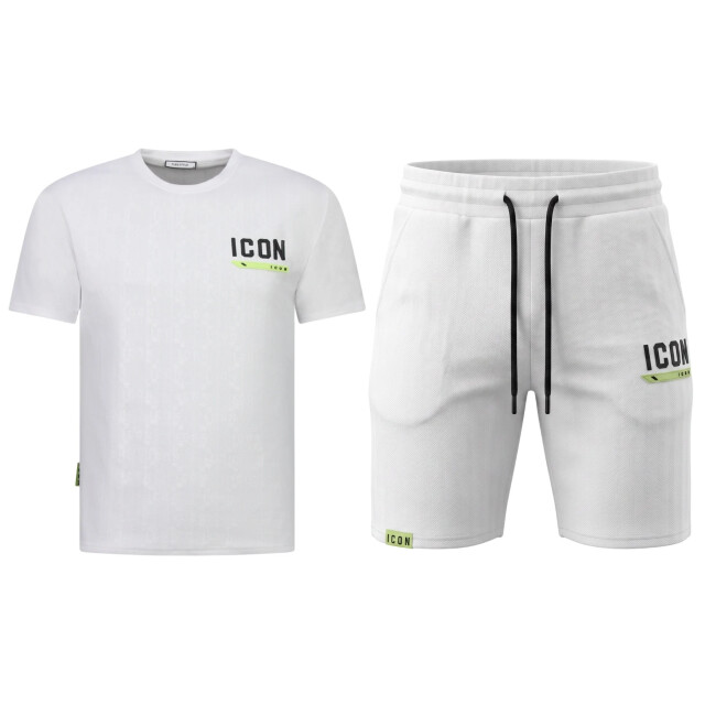 True Rise Zomerset icon oversized t-shirt en short SET: QQ-2096 large