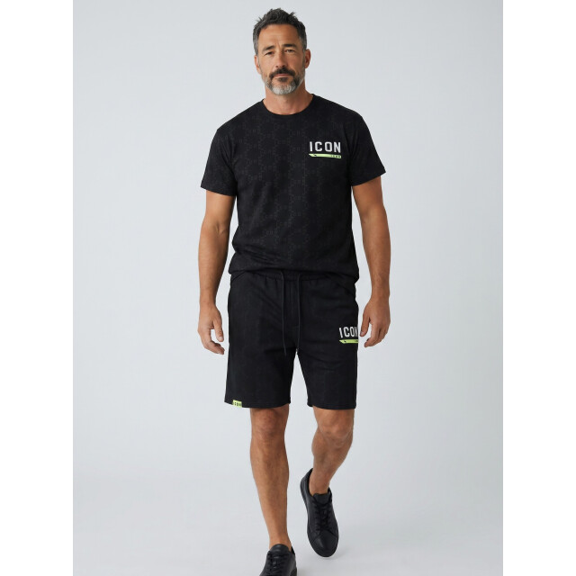 True Rise Zomerset icon oversized t-shirt en short SET: QQ-2096 large