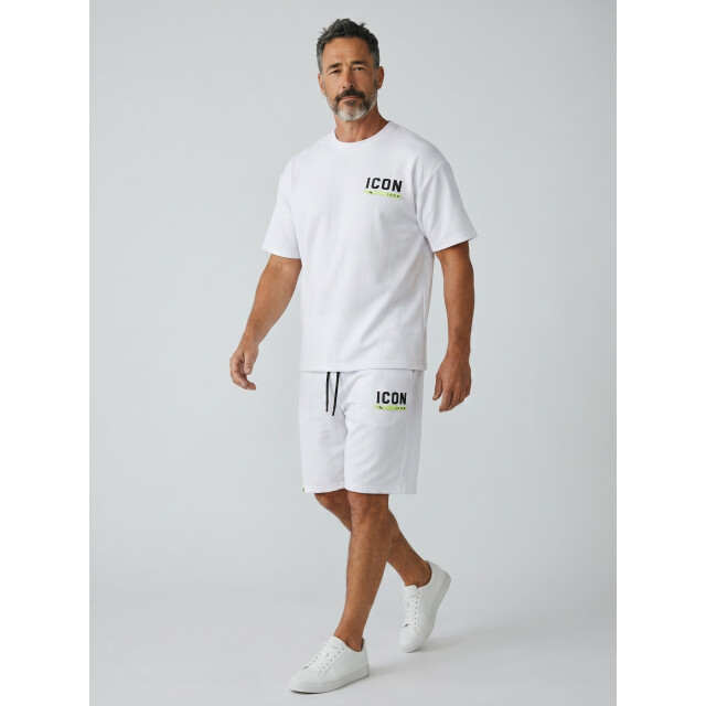 True Rise Zomerset icon oversized t-shirt en short SET: QQ-2096 large