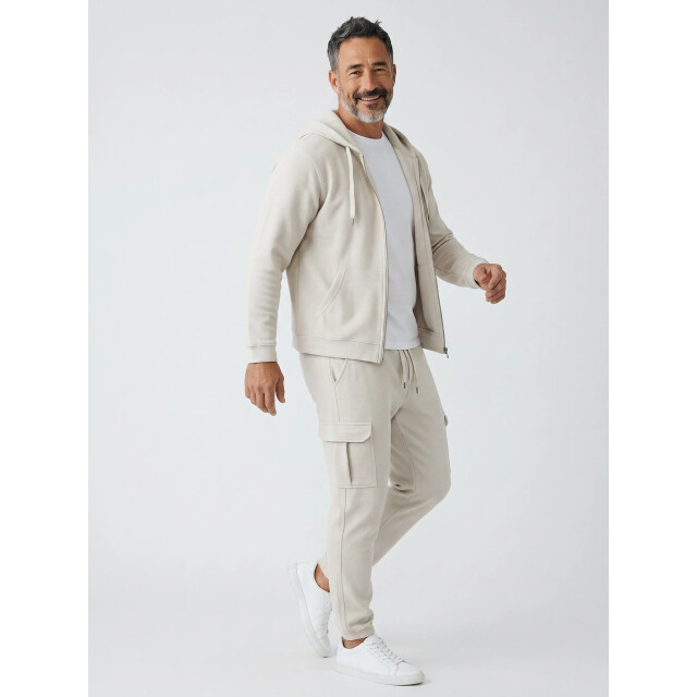 Enos Casual oversized ribbed tweedelige set trainingspak FF-7920/9630 large