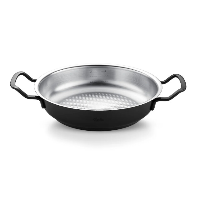 Fissler Original-profi collection® shadow line 5 delig set pannenset zwart 4009209421421 large