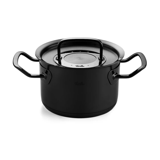 Fissler Original-profi collection® shadow line 5 delig set pannenset zwart 4009209421421 large