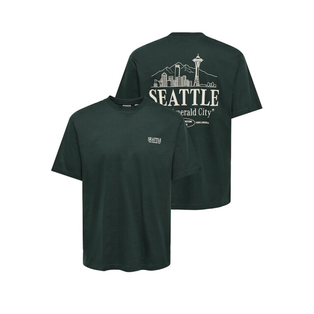 Only & Sons onsfred life rlx ss print tee noos 22038836 pine grove 05011.369.0346 large