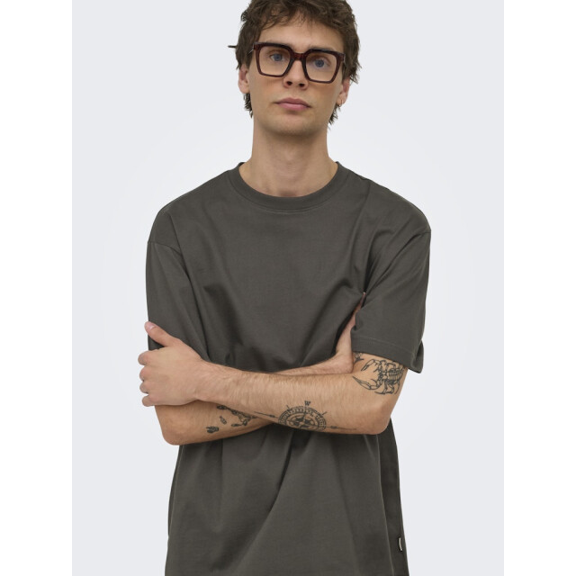 Only & Sons onsfred life rlx ss tee noos 22022532 beluga 05011.980.0035 large
