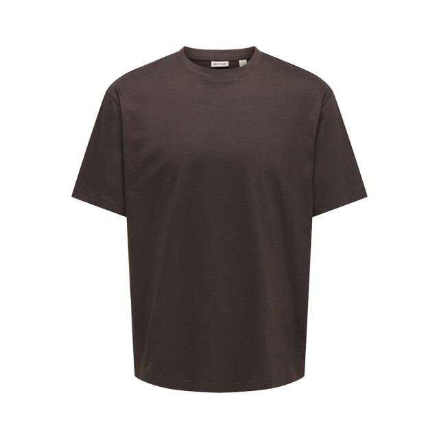 Only & Sons onsfred life rlx ss tee noos 22022532 coffee bean 05011.882.0010 large
