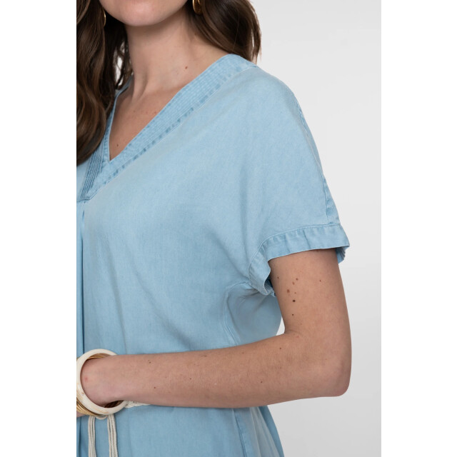 Geisha 67301-10 830 dress lyocell denim bleached denim 67301-10 830 large