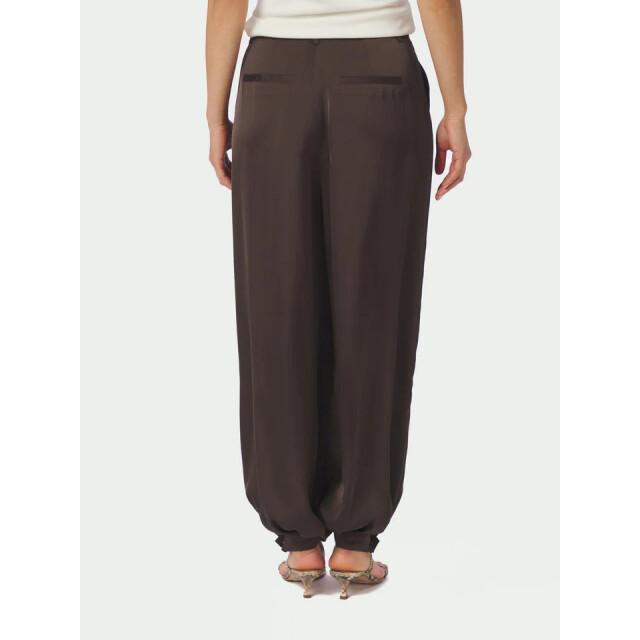 Neo Noir fayla drapy satin balloon pants 167418 676 dark brown 06541.870.0021 large