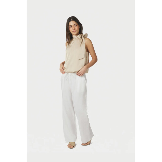 Neo Noir veda drapy satin top 166605 125 dark sand 06010.820.0040 large