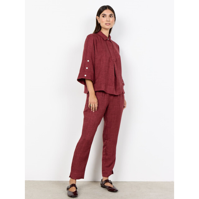 Soyaconcept Sc-charissa 5 oxblood blouse SC-Charissa 5 Oxblood blouse large