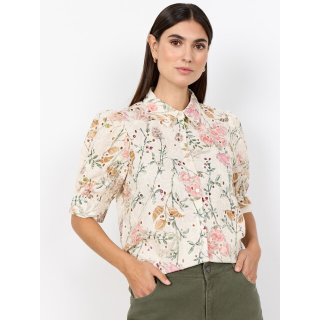 Soyaconcept Sc-geddi 1 blouse SC-Geddi 1 Cream blouse large