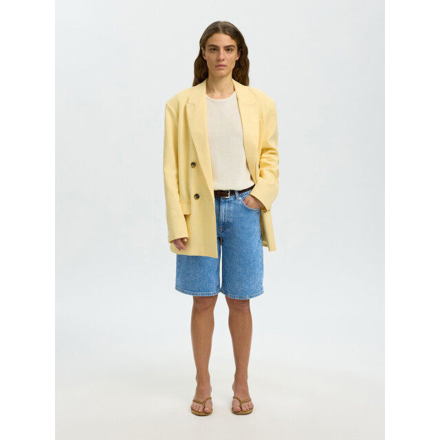 Selected Femme slfevelyn kori hw light blu shorts 16102621 light blue 06901.264.0020 large