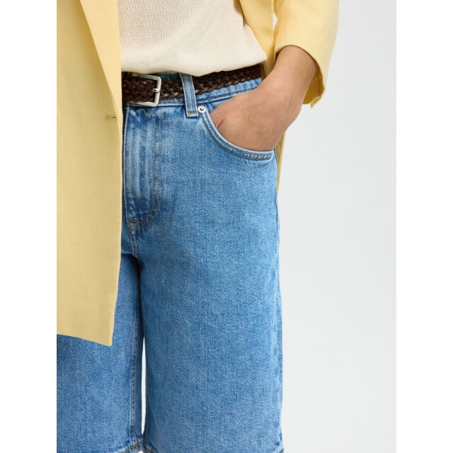 Selected Femme slfevelyn kori hw light blu shorts 16102621 light blue 06901.264.0020 large