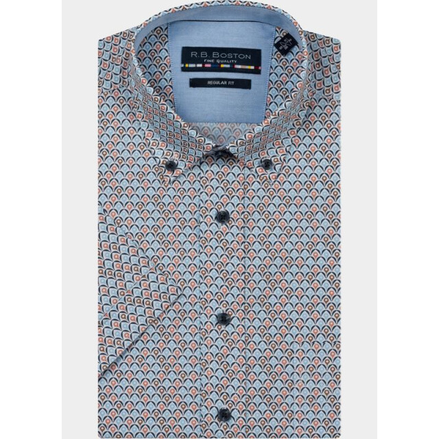 R.B. Boston Overhemd korte mouw heren marshall ss button down 616670/307 207412 large
