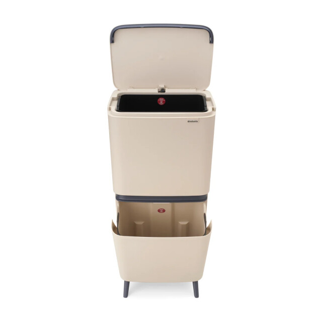 Brabantia Sortup recycle prullenbak hi, 20+25 liter soft 275005 large