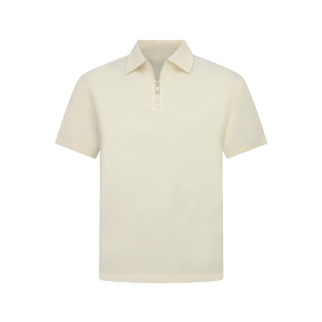 Enos Zomerset ribbed oversized polo shirt en korte broek SET: F-5827 large