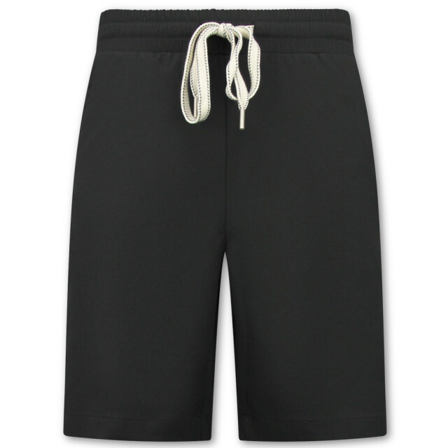 Enos Zomerset ribbed oversized polo shirt en korte broek SET: F-5827 large