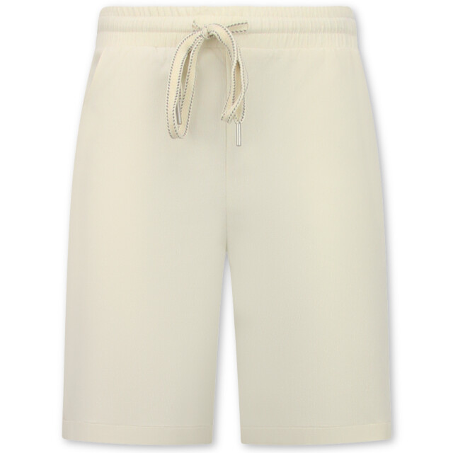 Enos Zomerset ribbed oversized polo shirt en korte broek SET: F-5827 large