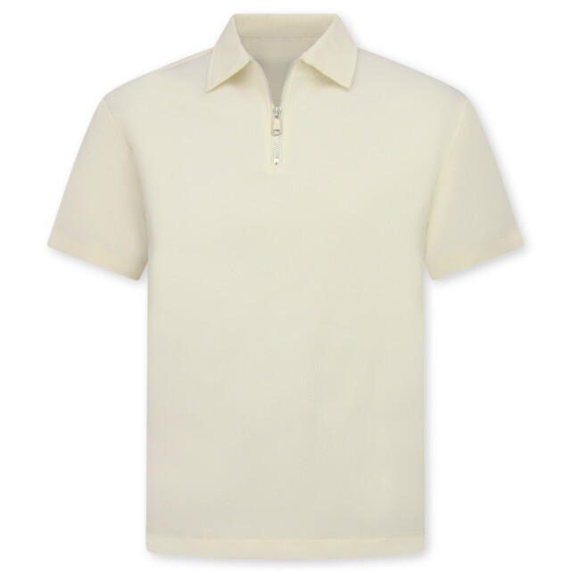 Enos Zomerset ribbed oversized polo shirt en korte broek SET: F-5827 large