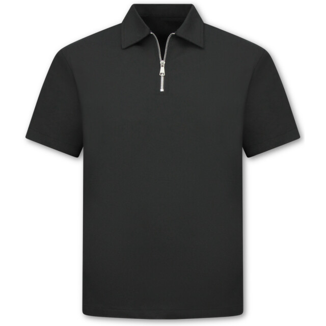 Enos Zomerset ribbed oversized polo shirt en korte broek SET: F-5827 large