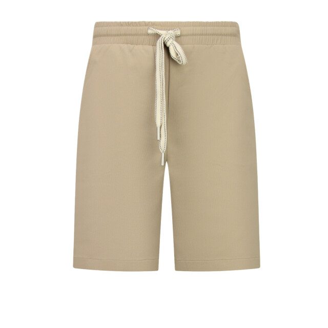 Enos Zomerset ribbed oversized polo shirt en korte broek SET: F-5827 large