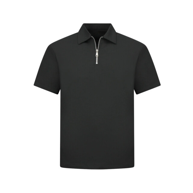 Enos Zomerset ribbed oversized polo shirt en korte broek SET: F-5827 large