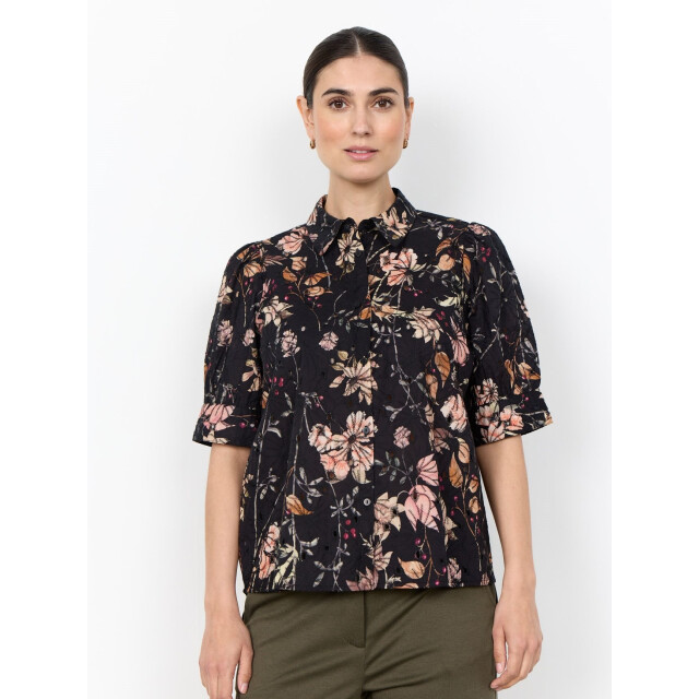 Soyaconcept Sc-geddi 1 black blouse SC-Geddi 1 Black blouse large