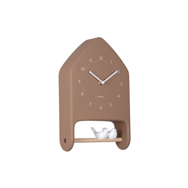 Karlsson wall clock love birds - Øcm 3555299 large