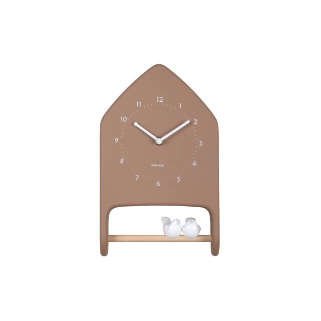 Karlsson wall clock love birds - Øcm 3555299 large