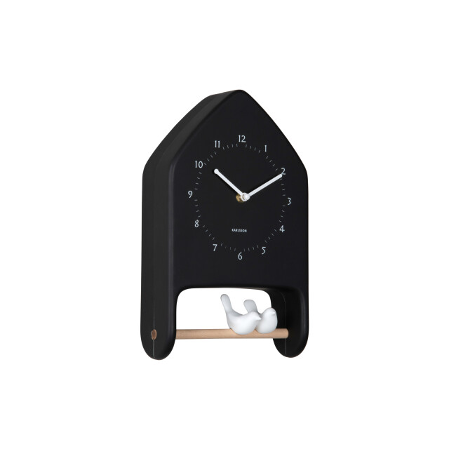 Karlsson wall clock love birds - Øcm 3555290 large