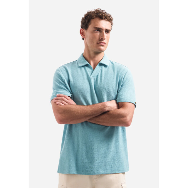 No Excess Herenpolo shirt 32370431 039 seablue NoExcess Polo 32370431 039SeaBlue large