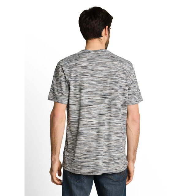 Tom Tailor Piqué t-shirt in melange look 1051164 large