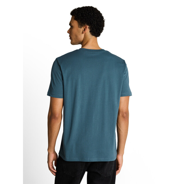 Tom Tailor Basic fit t-shirt met print 1051545 large