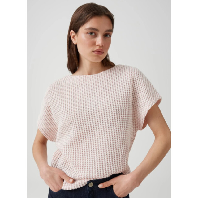 Opus Gutina gestructureerd sweatshirt rose tint 10601812983106 large