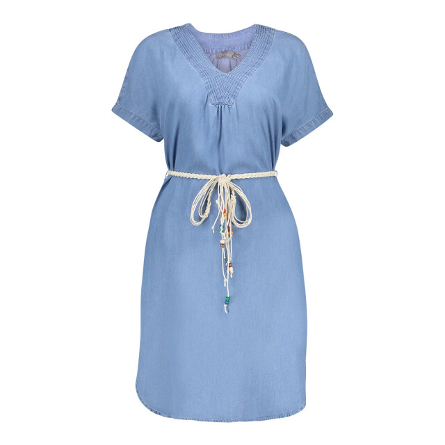 Geisha 67301-10 827 dress lyocell denim mid blue denim 67301-10 827 large