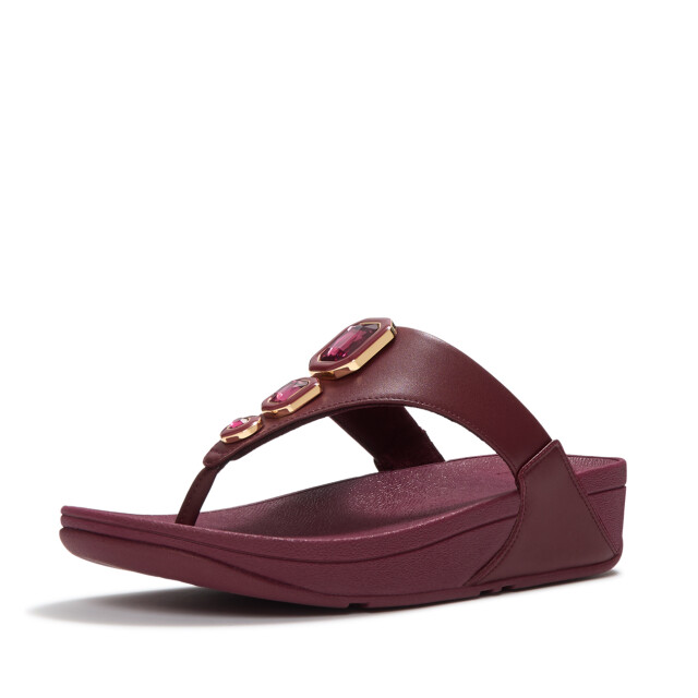 FitFlop Lulu bold crystals teenslippers AA0 large