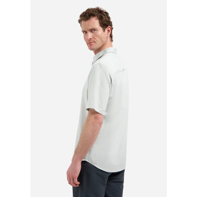 No Excess Heren linnen overhemd 31480321sn 159 dusty green NoExcess Overhemd 31480321SN 159DustyGreen large